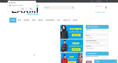 Desktop Screenshot of laxmiwinterwear.com